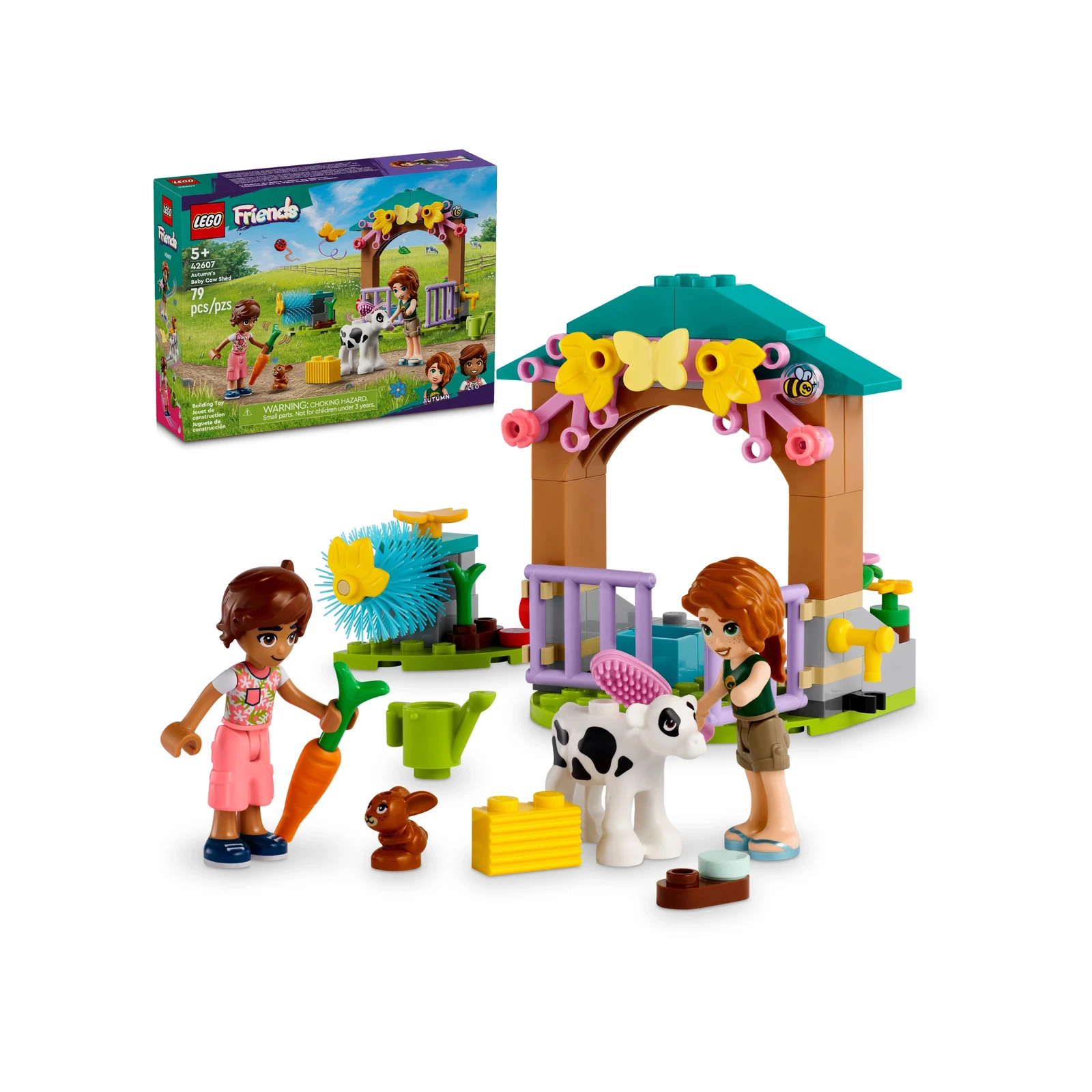 LEGO® Friends Autumns schuur met kalfje 42607 (1/5) LEGO® Friends Autumns schuur met kalfje 42607 (1/5)