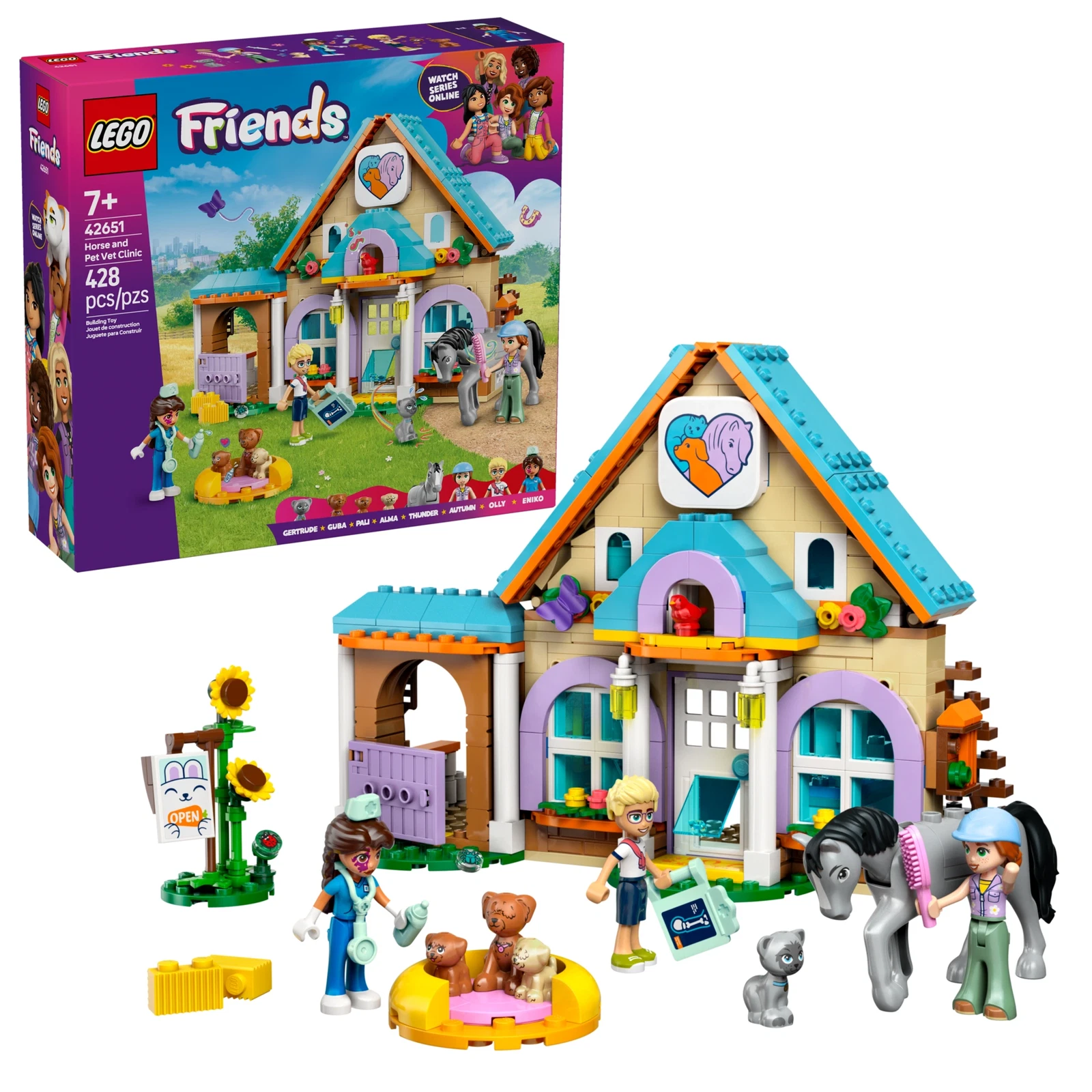 LEGO® Friends Horse and Pet Vet Clinic 42651 (1/11) LEGO® Friends Horse and Pet Vet Clinic 42651 (1/11)