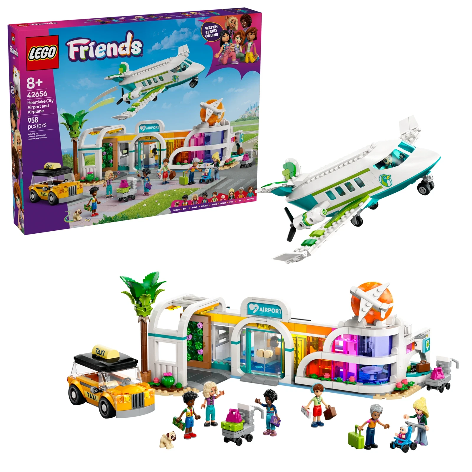LEGO® Friends Heartlake City Flughafen mit Flugzeug 42656 (1/12) LEGO® Friends Heartlake City Flughafen mit Flugzeug 42656 (1/12)