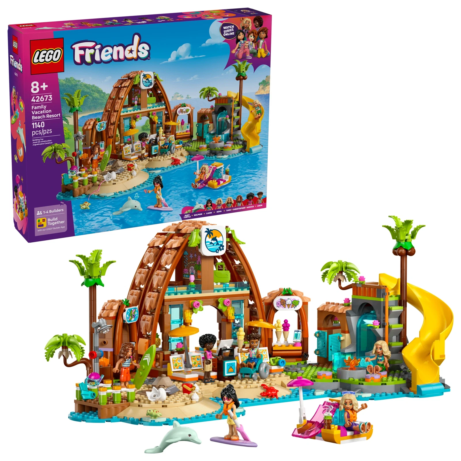 LEGO® Friends Vacances à l'hôtel de la plage 42673 (1/12) LEGO® Friends Vacances à l'hôtel de la plage 42673 (1/12)