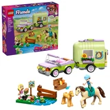 LEGO® Friends Pferd und Fohlen mit Pferdeanhänger 42695 (1/11)