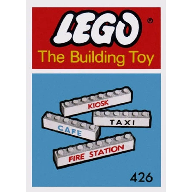LEGO® System 7 Named Beams (The Building Toy) 426 (1/1) LEGO® System 7 Named Beams (The Building Toy) 426 (1/1)