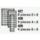 4 Plates 6 x 8 (The Building Toy) 429 thumbnail-0