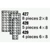 LEGO® System 4 Plates 6 x 8 (The Building Toy) 429 (1/1) LEGO® System 4 Plates 6 x 8 (The Building Toy) 429 (1/1)
