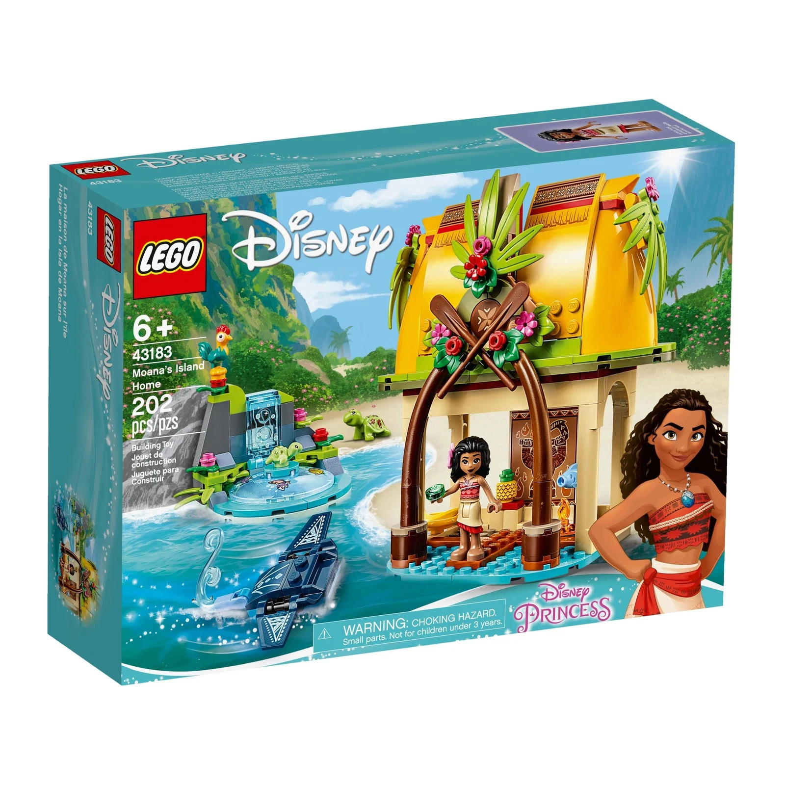 LEGO® Disney™ La maison sur l'île de Vaiana 43183 (1/8) LEGO® Disney™ La maison sur l'île de Vaiana 43183 (1/8)