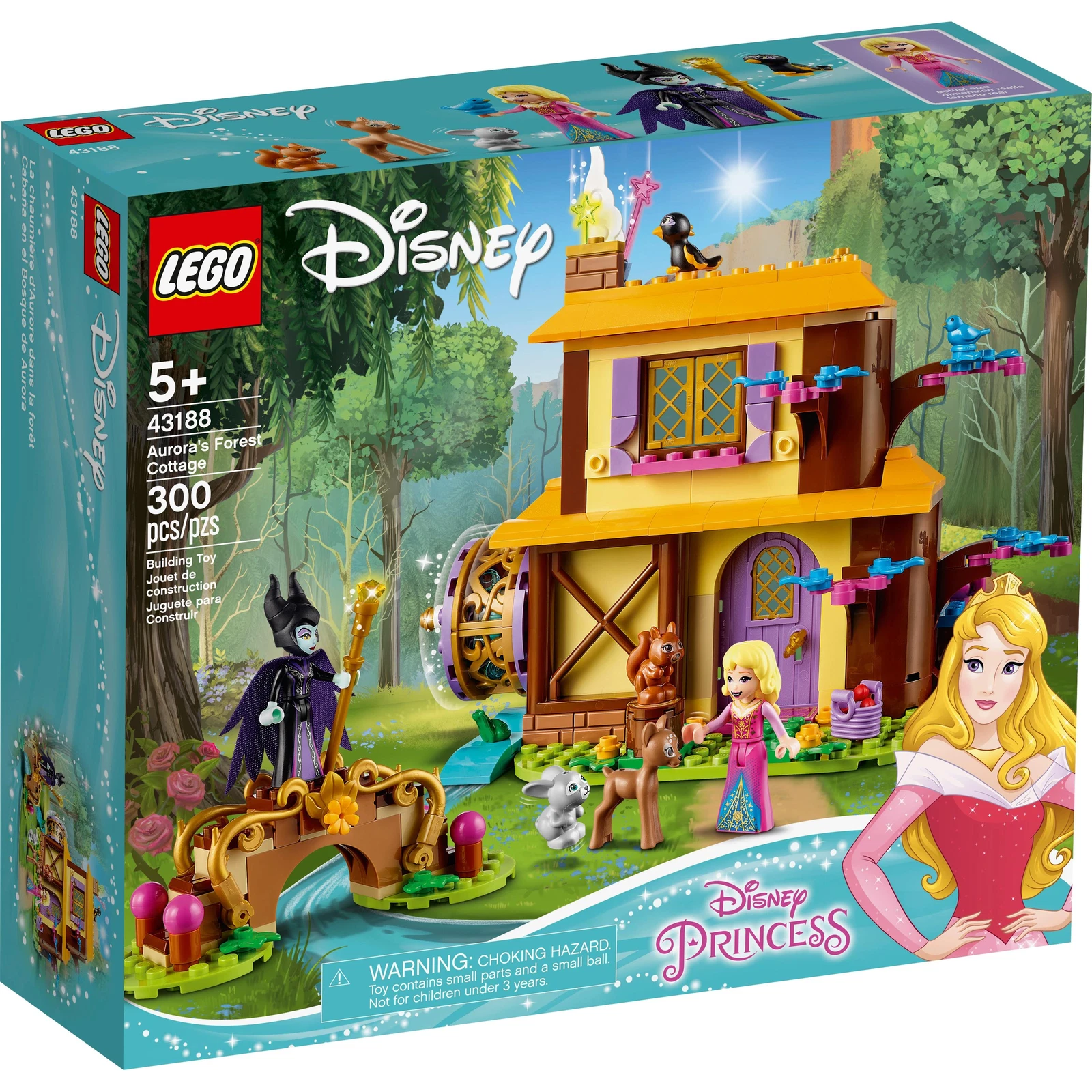 LEGO® Disney™ Aurora's Forest Cottage 43188 (1/12) LEGO® Disney™ Aurora's Forest Cottage 43188 (1/12)