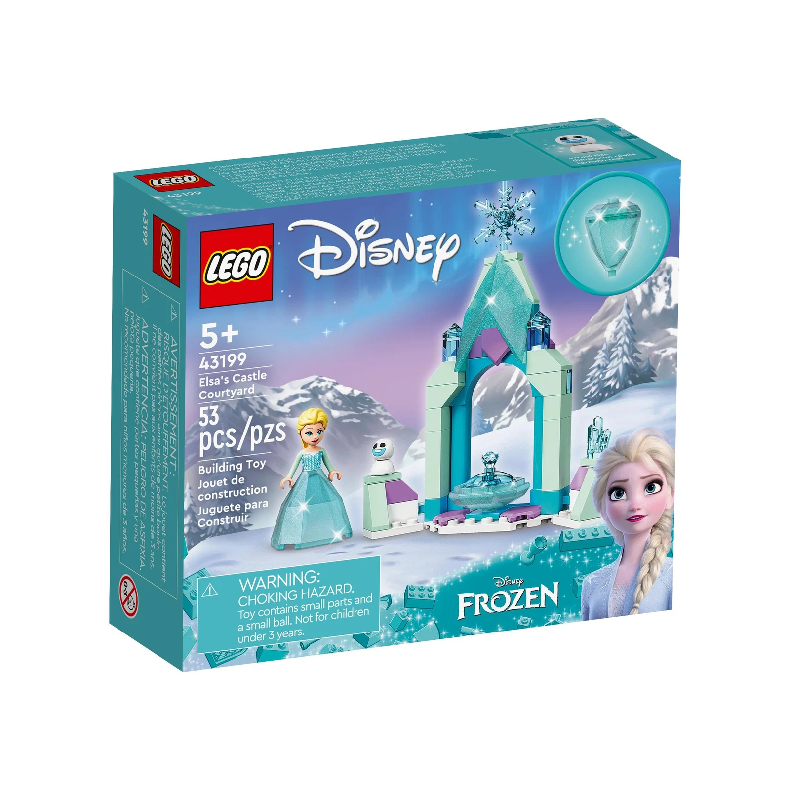 LEGO® Disney™ La cour du château d’Elsa 43199 (1/7) LEGO® Disney™ La cour du château d’Elsa 43199 (1/7)