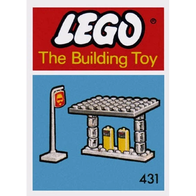 LEGO® System Gas Station (The Building Toy) 431 (1/1) LEGO® System Gas Station (The Building Toy) 431 (1/1)