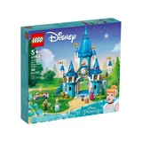 LEGO® Disney™ Le château de Cendrillon et du Prince charmant 43206 (1/9)