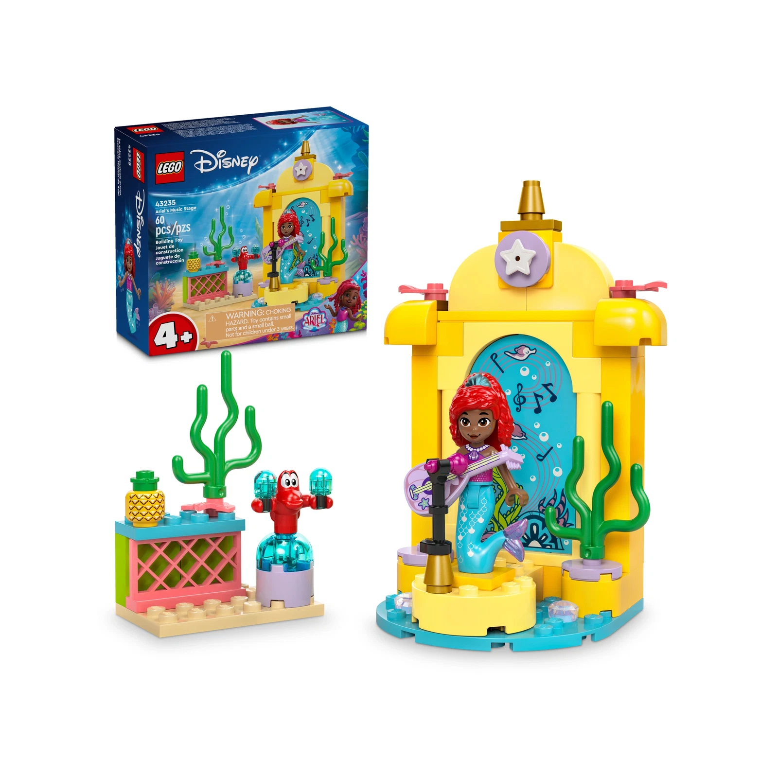 LEGO® Disney™ La scène musicale d'Ariel 43235 (1/9) LEGO® Disney™ La scène musicale d'Ariel 43235 (1/9)