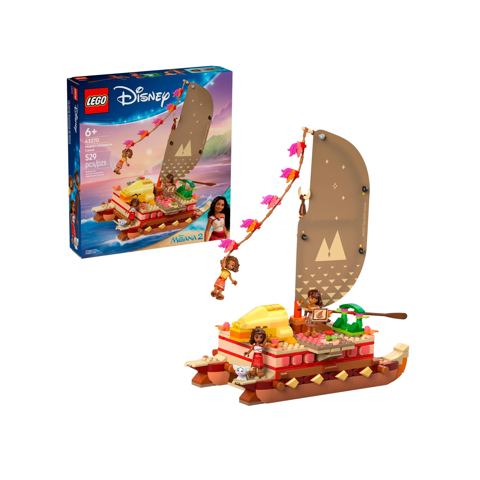 LEGO® Disney™ Vaianas Abenteuerfloß 43270 (1/9) LEGO® Disney™ Vaianas Abenteuerfloß 43270 (1/9)