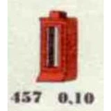 LEGO® System 1 x 1 x 2 Window, Red or White 457 (1/1)