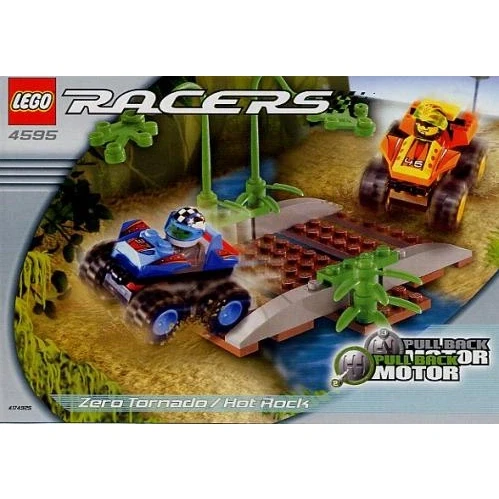 LEGO® Racers Zero Tornado & Hot Rock 4595 (1/1) LEGO® Racers Zero Tornado & Hot Rock 4595 (1/1)