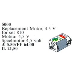 Replacement Motor 4.5V 5000