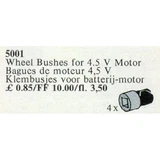 LEGO® Service Packs 4 Wheel Bushes for 4.5V Basic Motor 5001 (1/1)