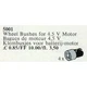 4 Wheel Bushes for 4.5V Basic Motor 5001 thumbnail-0