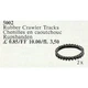 2 Rubber Crawler Tracks 5002 thumbnail-0