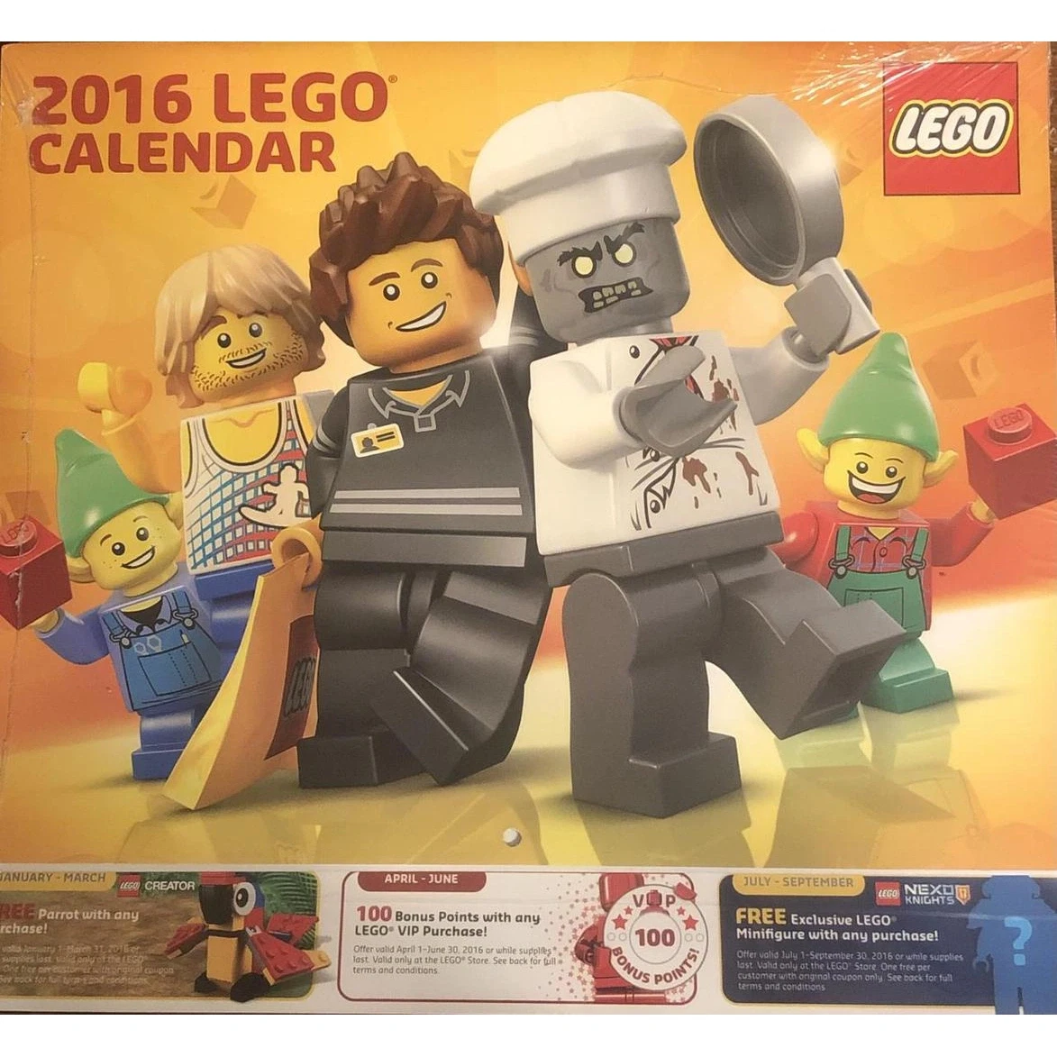 LEGO® Sonstiges LEGO 2016 Wall Calendar 5004437 (1/1) LEGO® Sonstiges LEGO 2016 Wall Calendar 5004437 (1/1)
