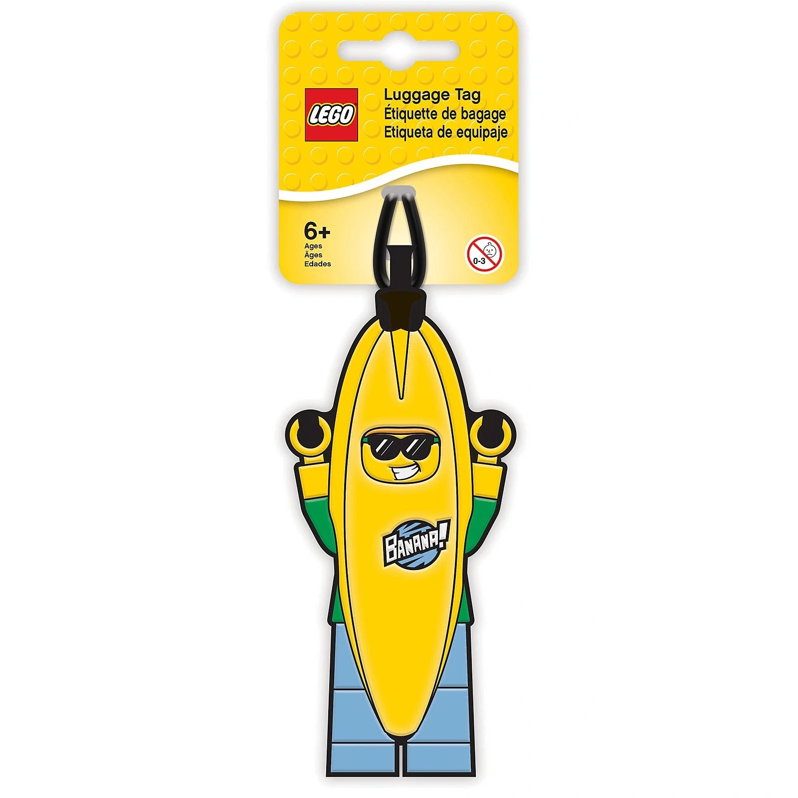 LEGO® Sonstiges Lego Bananen-Mann als Gepäckanhänger 5005580 (1/1) LEGO® Sonstiges Lego Bananen-Mann als Gepäckanhänger 5005580 (1/1)