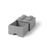 LEGO® Gear mittelgroßer Aufbewahrungsstein mit 4 Noppen und Schubfach in Steingrau 5005713 (2/5)