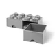 8 Stud Medium Stone Gray Storage Brick Drawer 5005720 thumbnail-3