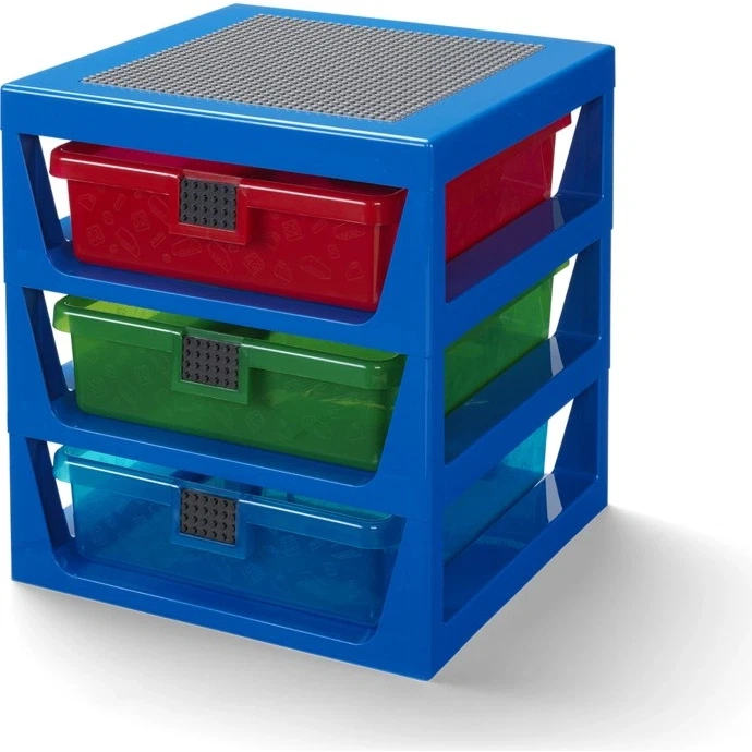 LEGO® Gear Transparent Blue LEGO Rack System 5005875 (1/1) LEGO® Gear Transparent Blue LEGO Rack System 5005875 (1/1)
