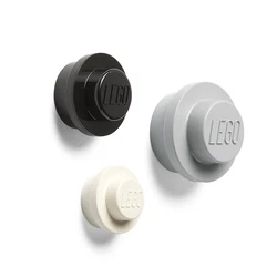 White Black and Gray Wall Hanger Set 5005893