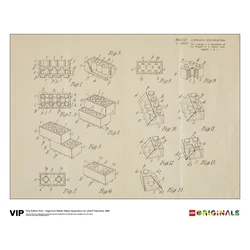 1. Ausgabe Druck britisches Patent, 1968 5006004