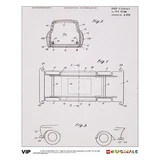 LEGO® Gear Limited Edition Print – Page from German Patent Application for LEGO Toy Car, 1963 5006006 (1/1)