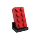 Baustein 2x4 in Rot  5006085 thumbnail-0
