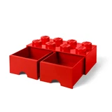 LEGO® Gear Brique rouge de rangement Lego à tiroir 8 tenons 5006131 (3/5)