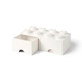 LEGO® Divers Brique 8 tenons avec tiroirs – blanc 5006209 (1/6)