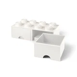 LEGO® Divers Brique 8 tenons avec tiroirs – blanc 5006209 (2/6)