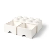 LEGO® Divers Brique 8 tenons avec tiroirs – blanc 5006209 (3/6)