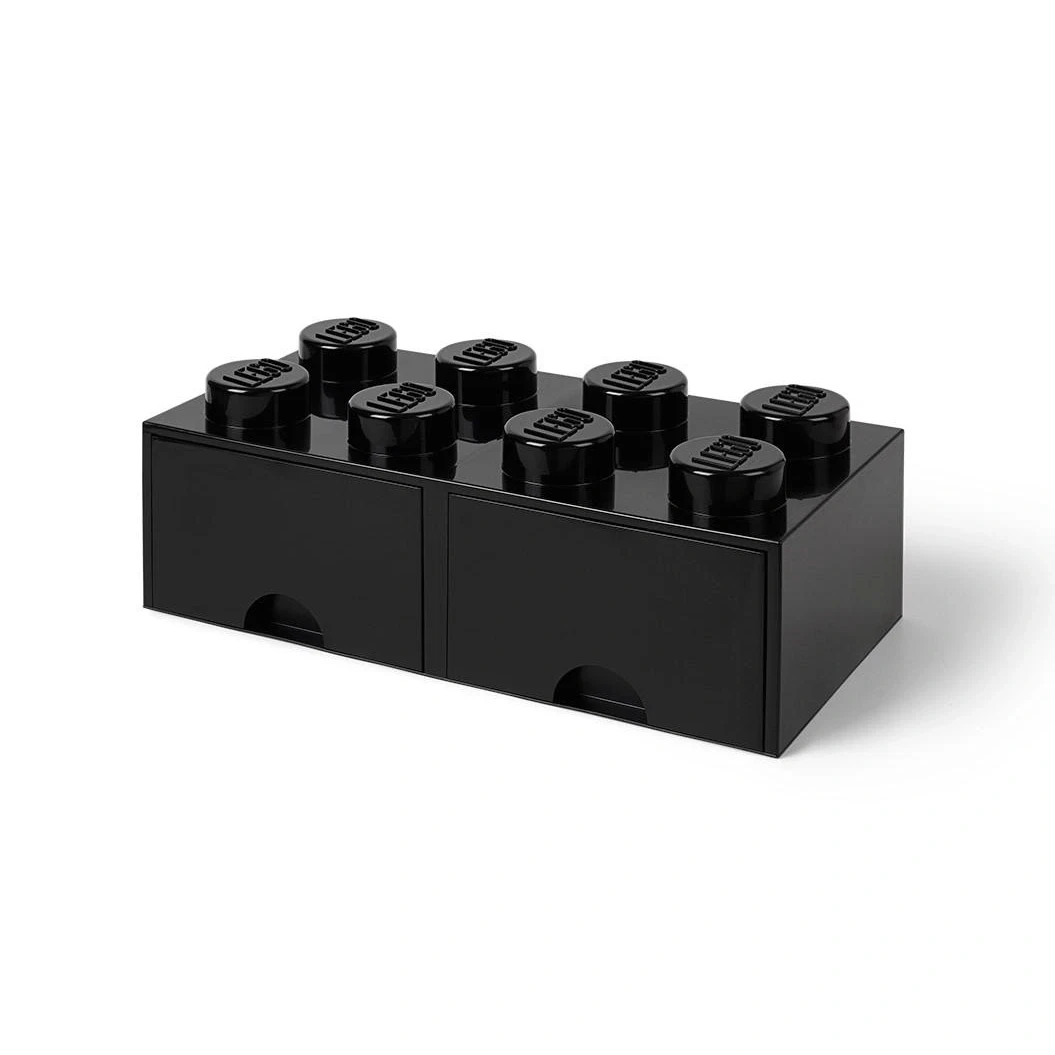 LEGO® Gear 8 Stud Black Storage Brick Drawer 5006248 (1/5) LEGO® Gear 8 Stud Black Storage Brick Drawer 5006248 (1/5)