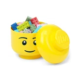 LEGO® Gear Mini boîte de rangement en forme de tête de garçon – Jaune vif 5006258 (1/1)