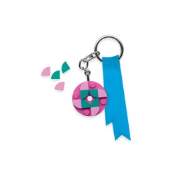 Dots round 4x4 key chain 5006278