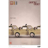 LEGO® Gear Fiat Art Print 2 - Three Cars 5006304 (1/1)