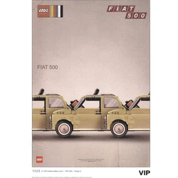 Fiat Art Print 2 - Three Cars 5006304
