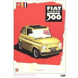 Fiat Art Print 7 - Nuova Rosso 5006310