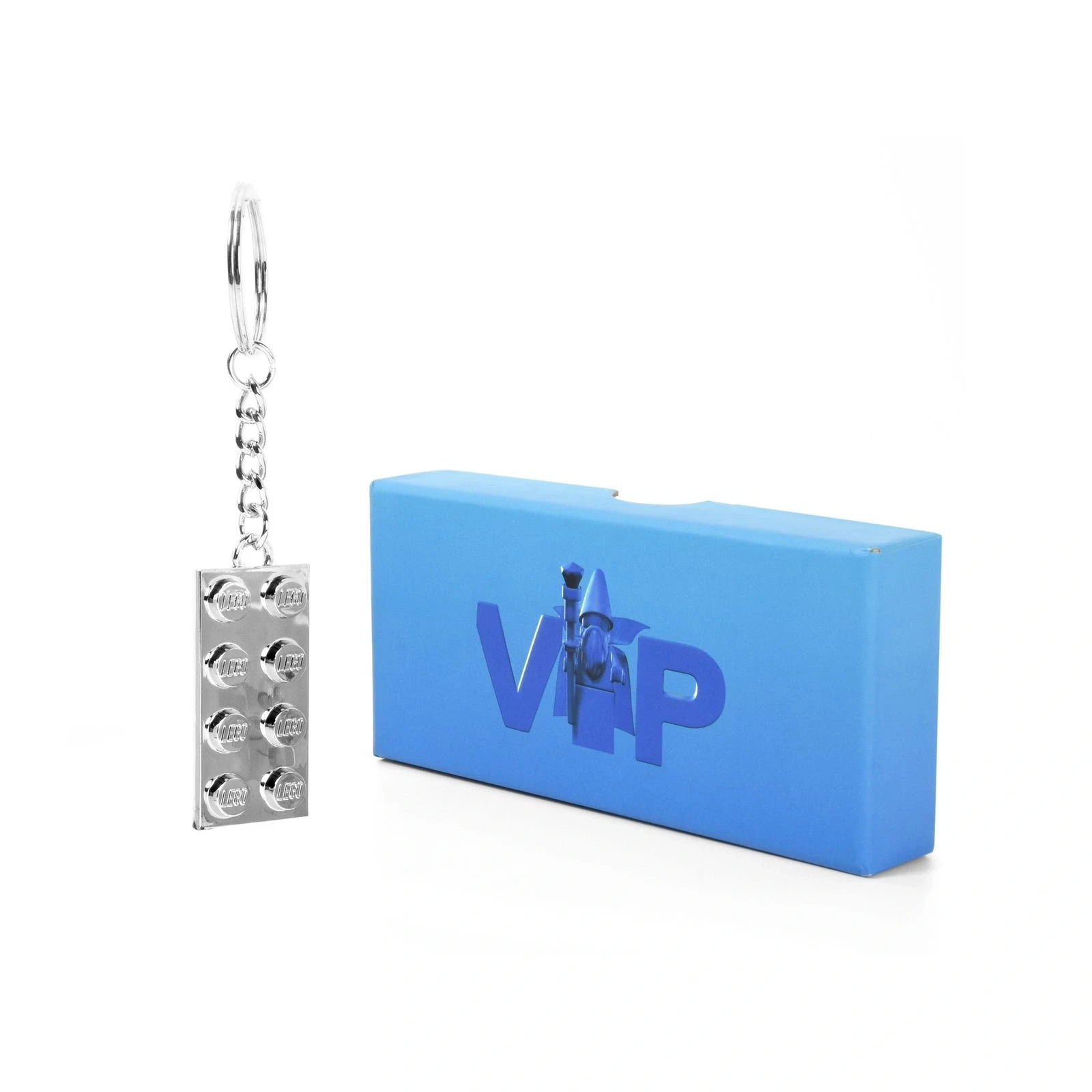 LEGO® Gear VIP Metal Key Chain 2x4 Plate 5006330 (1/1) LEGO® Gear VIP Metal Key Chain 2x4 Plate 5006330 (1/1)
