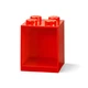 4-Stud Brick Shelf – Bright Red 5006578 thumbnail-1