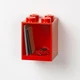 4-Stud Brick Shelf – Bright Red 5006578 thumbnail-2