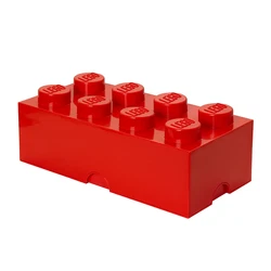 Opbergsteen met 8 noppen - rood 5006867
