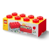 LEGO® Sonstiges Aufbewahrungsstein mit 8 Noppen in Rot 5006867 (2/4)