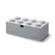 8-Stud Desk Drawer - Gray 5006878 thumbnail-2