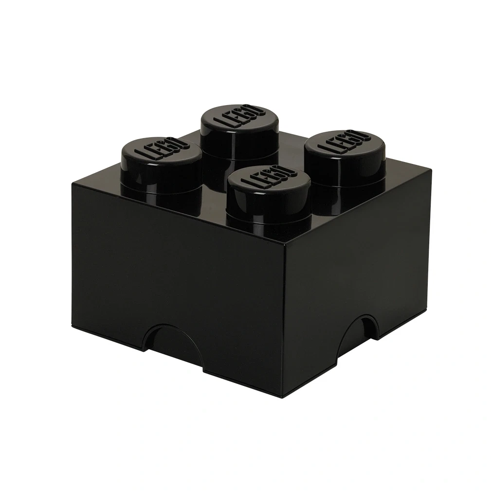 LEGO® Miscellaneous 4-Stud Storage Brick - Black 5006930 (1/4) LEGO® Miscellaneous 4-Stud Storage Brick - Black 5006930 (1/4)