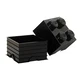 4-Stud Storage Brick - Black 5006930 thumbnail-2