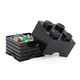 4-Stud Storage Brick - Black 5006930 thumbnail-3