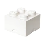 LEGO® Sonstiges Aufbewahrungsstein mit 4 Noppen in Weiß 5006931 (1/3)